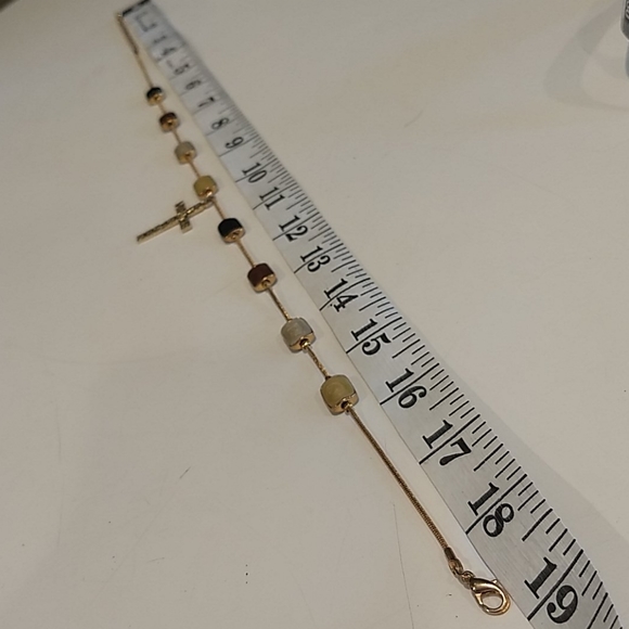 3 items 🧚🏻for $20🧚🏻necklasewith black tan and brown stones - Picture 6 of 7